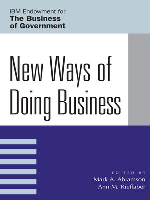 cover image of New Ways of Doing Business